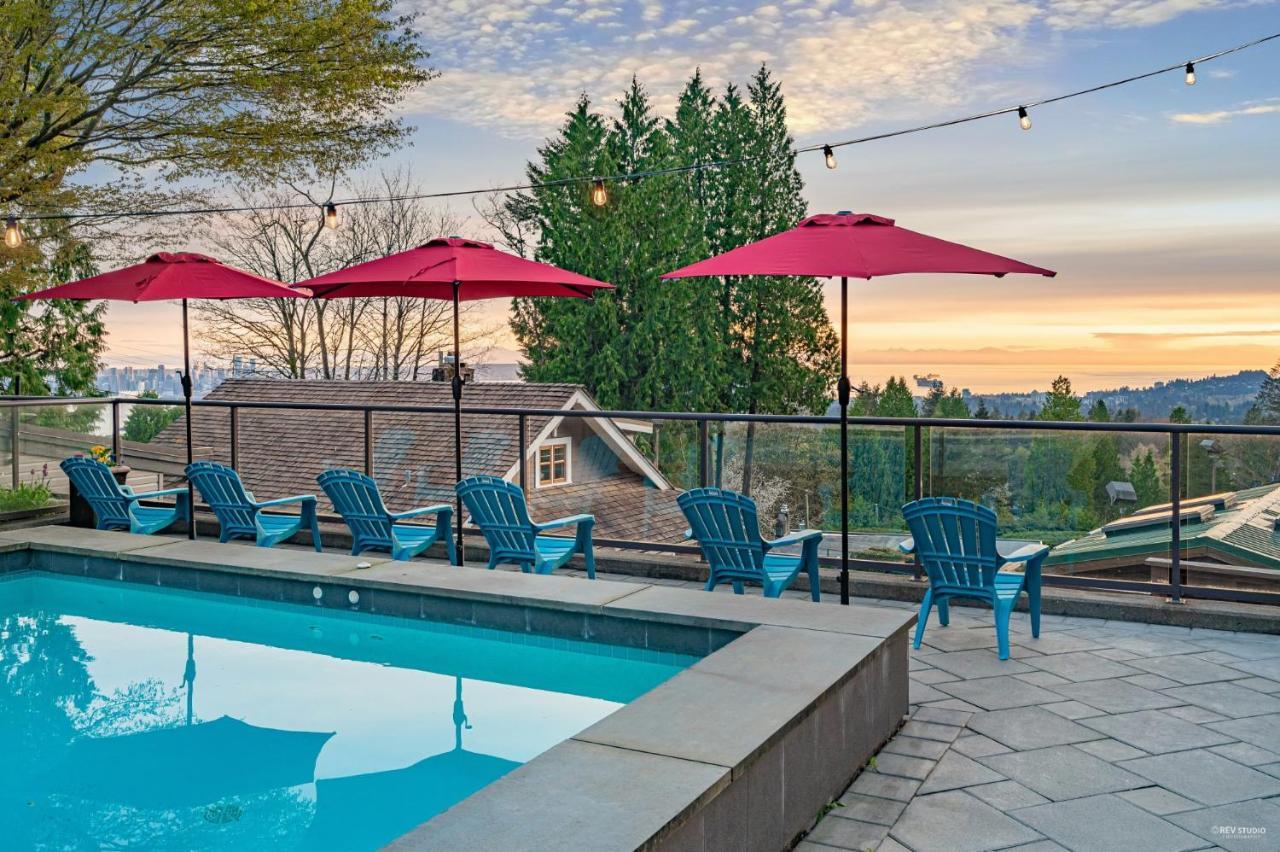 Grouse Cheerful Large Private Bedroom, Bath, Shared Deck, Pool, Hot Tub Северный Ванкувер Экстерьер фото